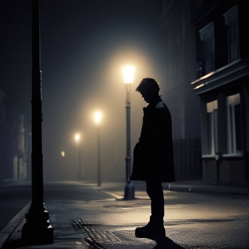 A_person_standing_beside_a_lamppost_on_a_dimly_lit_str_1