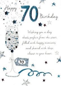 70th Birthday Wishes