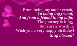 Birthday Wishes for Crush