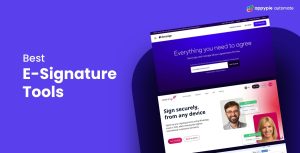 Best Online Document Signing Tools of 2026: Top Tools for Finalizing Documents Without Printing 1 Best E Signature Tools